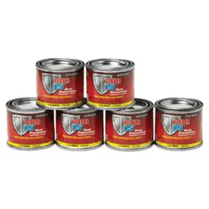 POR-15 Rust Preventive Paint, 6-Pack Value, 4 oz Each, Gloss Black (Home Improvement Paint Supplies), Waterproof, Brush Apply