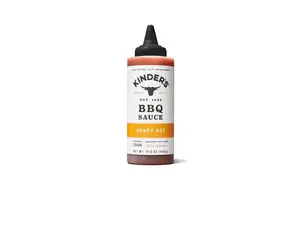 Kinder's Honey Hot BBQ Sauce - Sweet and Spicy 15.5oz - Flavor, Spice