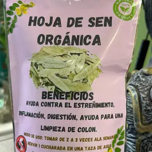 Hoja de sen orgánica  - Compact, User-Friendly, Versatile Edible Product for Personal & Professional Use, Enhances Productivity, Healthcare Friendly