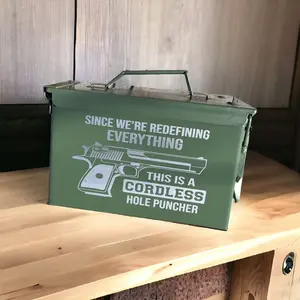 Ammo Box, Groomsmen Gifts, Father's Day Gifts, Gifts for Dad, Gifts for Dad, Hunter Gift, Military