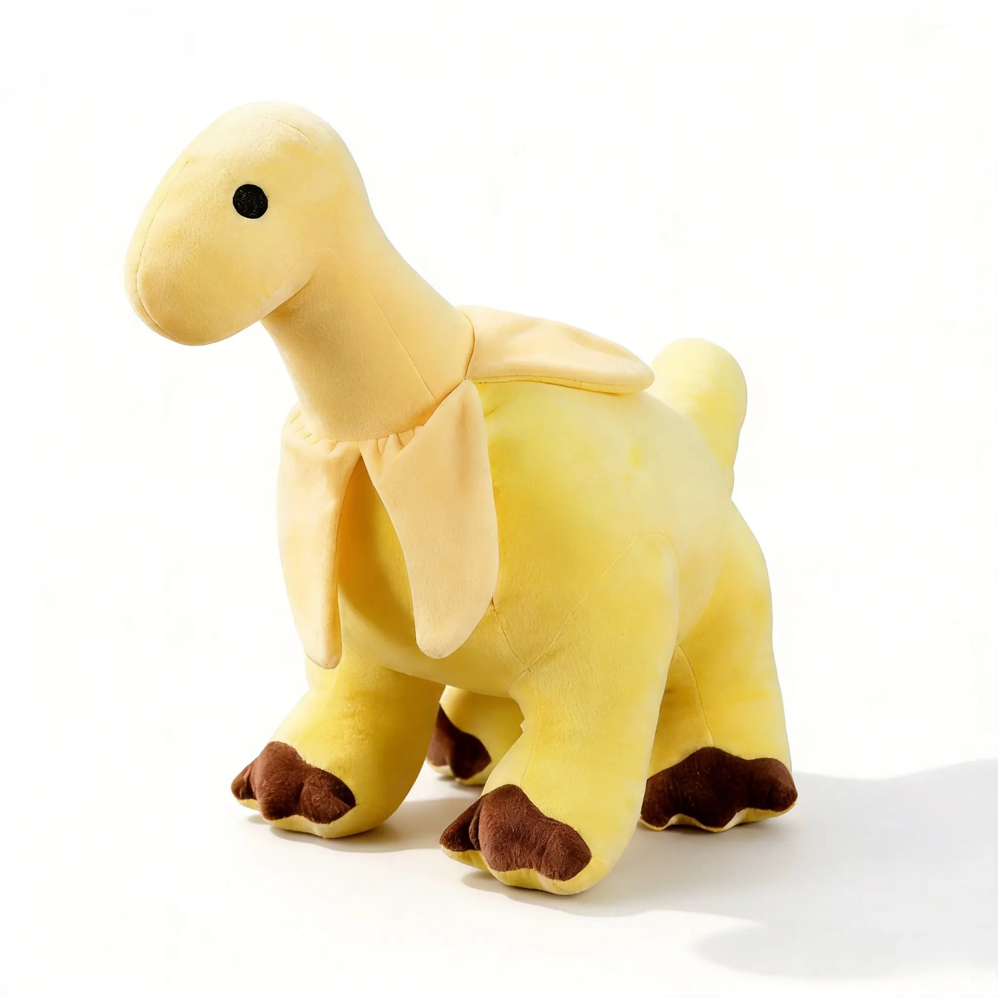 Home  Decor Gift Kawaii Aesthetic Banana Pterodactyl Plush Toy - Unisex Huggable Soft Whimsical Animal-Shaped Stuffed Toy for 3-6 Years Old Comfort Doll