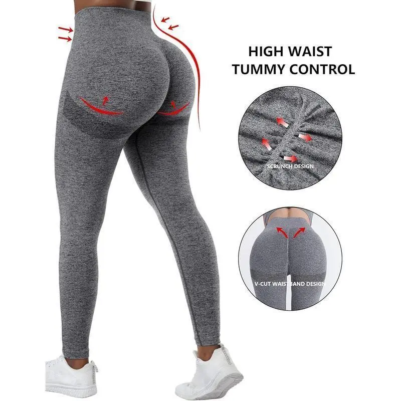 Classic 4 Piece Butt Lifting Workout Leggings for Women, Seamless Gym Scrunch Booty Lifting Sets girth master grey sweats white sweatpants women in airport Classic 4 Piece Butt Lifting Workout Leggings for Women, Seamless Gym Scrunch Booty Lifting Sets girth master grey sweats white sweatpants women in airport