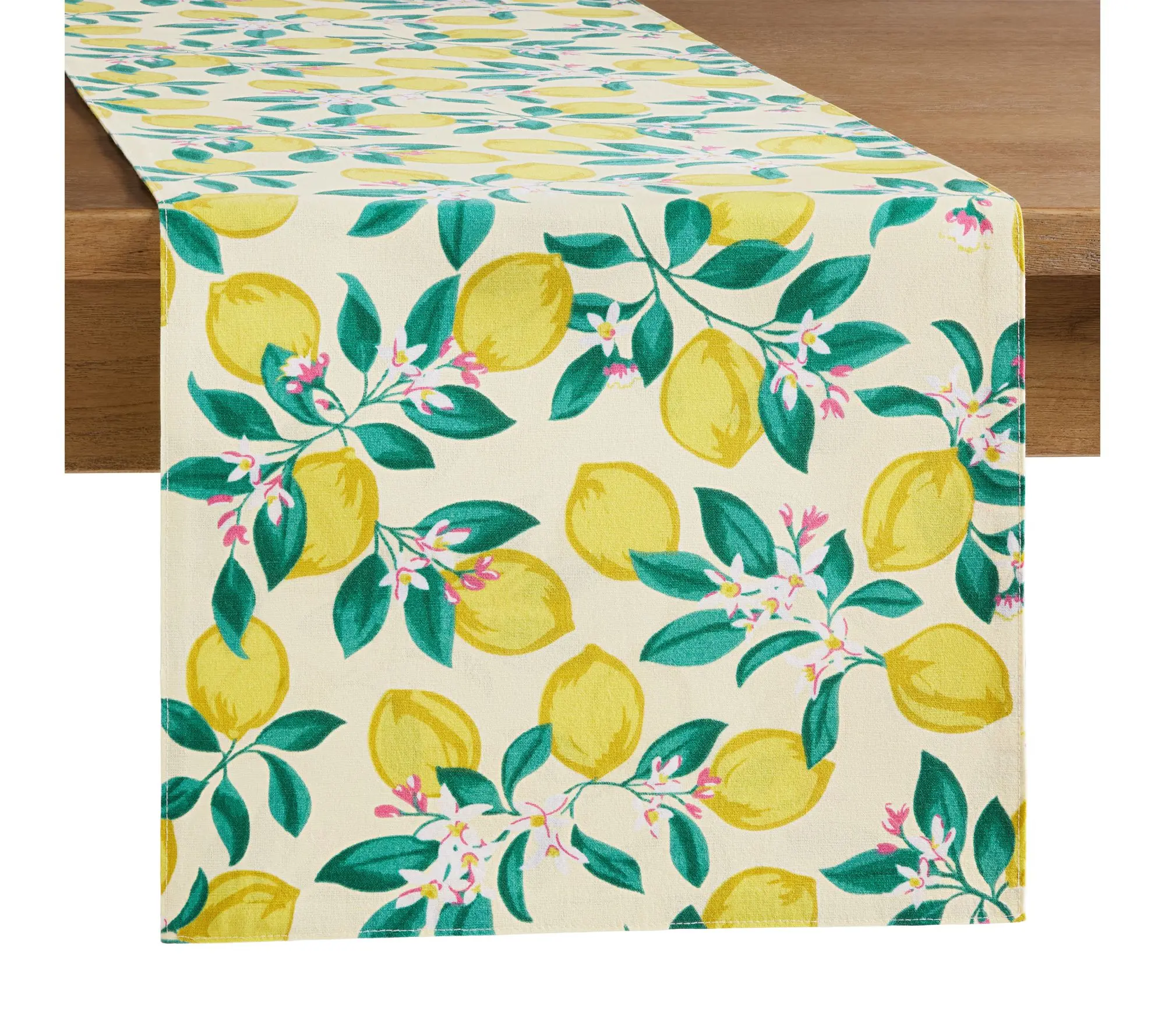 Draper James Lemon Blossom Reversible 14"x72" Runner