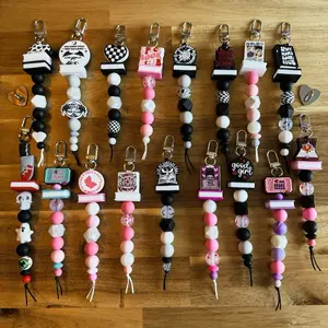 E Reader Tablet Phone Silicone Charms With Heart Hook Attachment