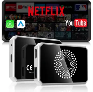 CarPlay to Android BOX - Android 13, Wireless CarPlay & Android Auto, 4K HDMI Output, 5G WiFi, Bluetooth 5.0, Plug & Play for OEM CarPlay Cars