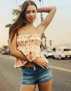 RSQ Womens Low Rise Micro Mini Shorts