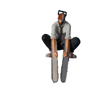 Chainsaw Man Denji Anime Figure Denji/Power Action Figure 1560 Chainsaw Man Denji Figurine Adult Collectible Model Doll Toy
