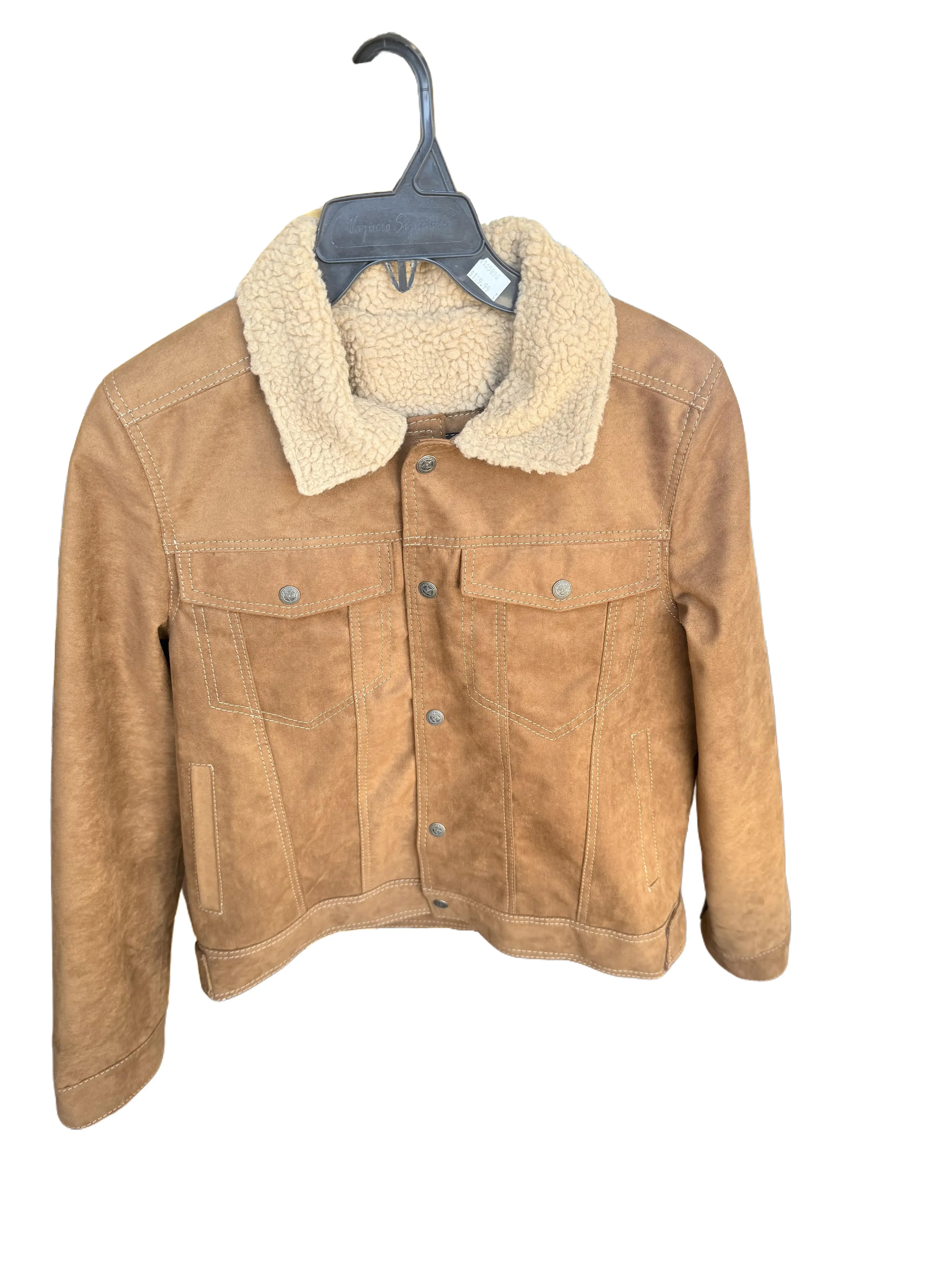 VS10010 - VAQUERO SIGNATURE CHAMARRA DE POLYESTER CON BORREGO MIEL