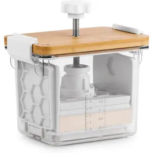 BPA Free Dishwasher Safe Tofu Press Mold, Tofu Presser Removes Water from Firm & Extra Firm Organic Tofu, Ideal Vegan Gift Tofu Maker Tool