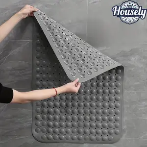Resin Non-slip Folding Bath Mat - Bathtub & Shower Mat with Suction Cup Design, Bathroom Accessory, Home Essential