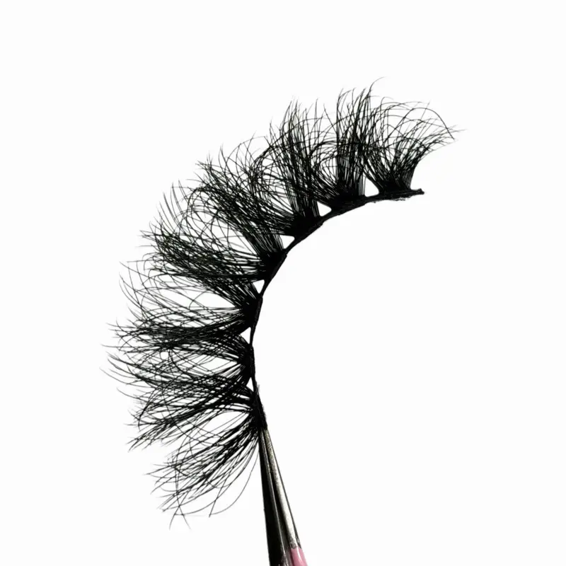 “Bad Gal” 18mm Fluffy Dramatic Lashes Faux Mink Full Volume High Quality Strip Reusable Eyelashes Makeup Cosmetic