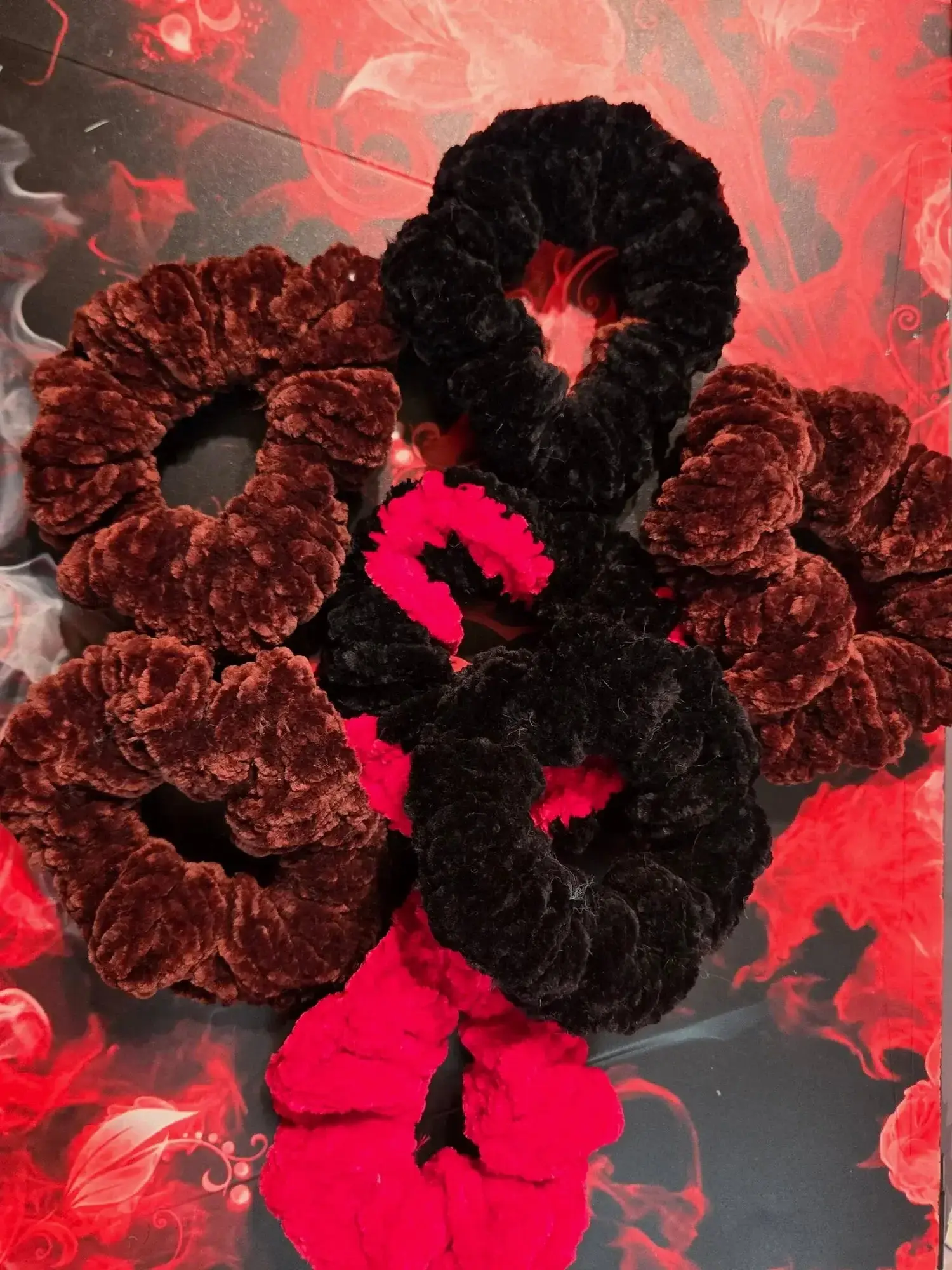 Knit Scrunchies