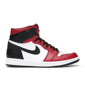 Jordan Women's 1 Retro High Satin Snake Chicago Basketball Shoes, from StockX
