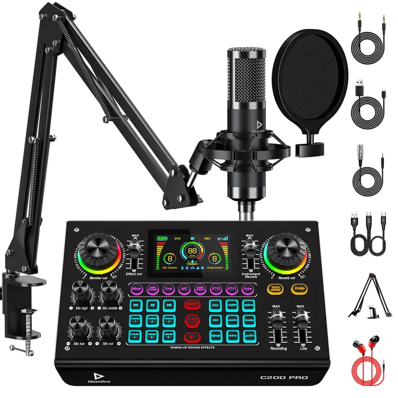Tenlamp G10-P15 Sound Card Kit, Custom Sound Effects, with