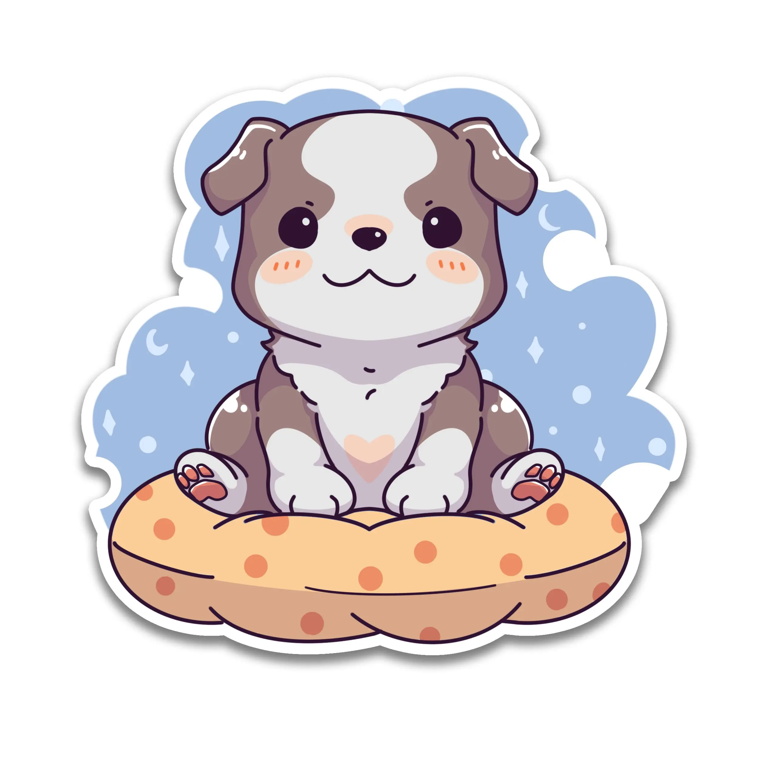 Adorable Pitbull Sticker