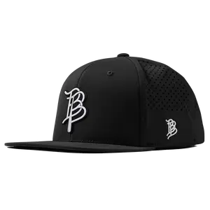 BB Baseball Cutout PVC Flat Performance Hat