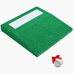 Father's Day Gift VEVOR VEVOR Pitching Mound, Baseball Game Mound, Indoor/Outdoor Pitching Practice and Training Equipment, Softball Pitching Aids with Antifade Turf and Pitching Rubber