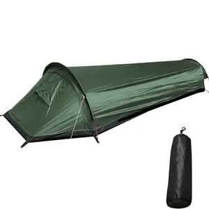 Ultralight 1-Person Bivy Tent – 690g Waterproof Backpacking Shelter