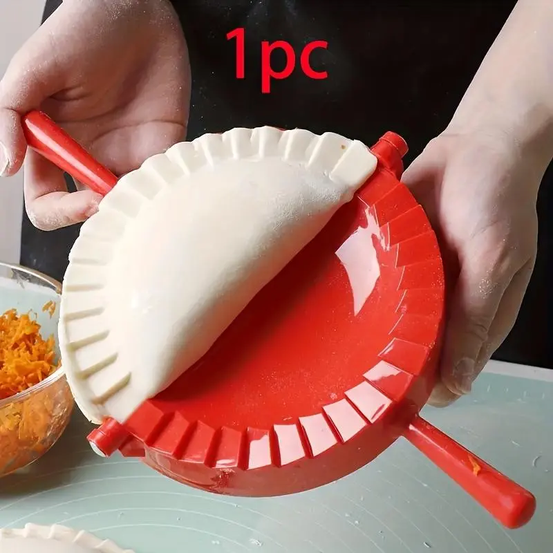 Large Press-Type Dumpling Mold, Heavy-Duty Plastic Baking Mould with Non-Stick Surface, Multifunctional Kitchen Tool, Multifunctional Kitchen Utensils, Kitchen Cooking Accessories, Cooking Tools, Ideal for Dumplings, Wontons, Pasta, ideal for home cooks
