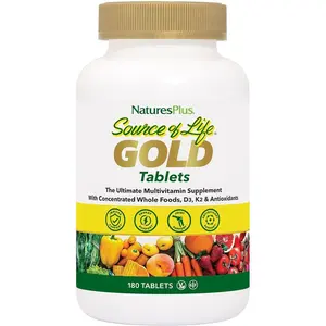 Natures Plus Source of Life Gold Multivitamin 180 Tablets