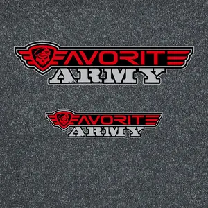 Favorite Army Boat Carpet Decal