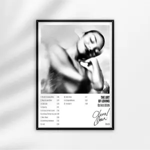 Olivia Dean The Art of Loving Album Cover Print Poster No Frame