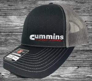 Cummins Turbo Diesel Hat (Black & Grey) Richardson 112
