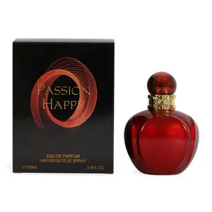 Passion Happy Spray Perfume for Women 100ml / 3.4fl.oz. Eau de Parfum with Vanilla Fragrance, Suitable for Adults, Convenient Size for Daily Wear