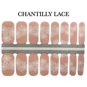 Nail Wrap - Chantilly Lace