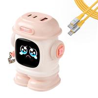 Cute Pink+USB-C Cable