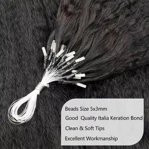 "Kinky Straight Micro Loop Human Hair Extensions 12-28 Inch 50pcs 30g, 100% Remy Hair, Micro Beads Link No Tape No Glue, Invisible Secure & Comfortable, No Tangle No Shedding, Soft Thick Natural Look for Women Daily & Party Use "	