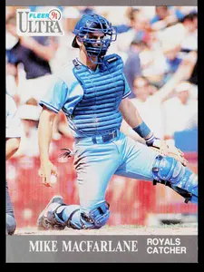 Mike Macfarlane 1991 Ultra #151 Kansas City Royals