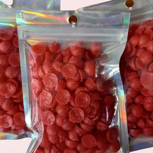 AnnAroma Candles Baccarat Rouge 540 Type Scented Wax Melts with Saffron Jasmine Crystal Vanilla Suede Amber Velvet Jasmine Warm Amber Wood Cedarwood Patchouli