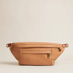Cross Your Heart Sling - Leather Butterscotch