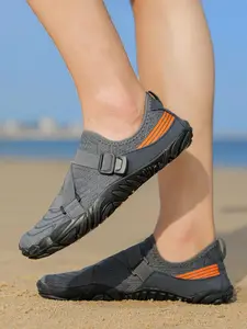 Unisex Lightweight Water Shoes, Quick-Dry Breathable Fabric, Adjustable Strap, Durable Rubber Sole, Ideal for Beach Swim Surf Yoga Indoor Running, Quick Drying Shoes, Beach Footwear, Wading Shoes