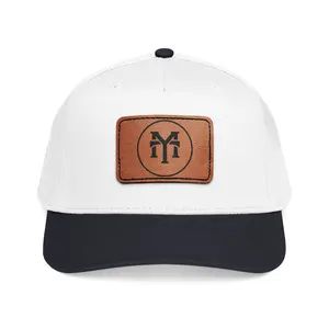 Premium Monogram Leather Hat V2