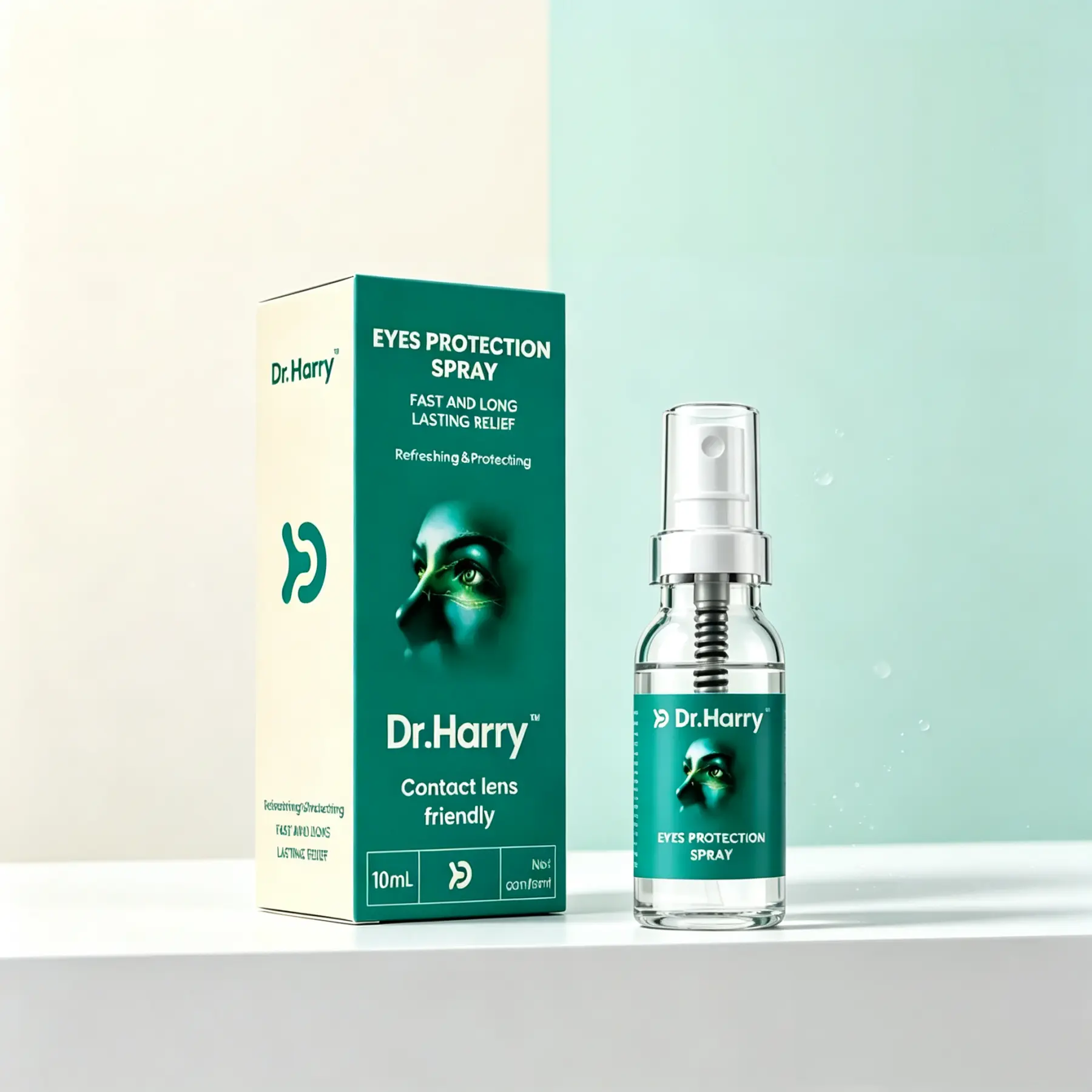 DR.HARRY 04 Lutein Eye Spray | Relieve Tired Stressed Eyes, Gentle Daily Soothing Care Infused with Calendula, Lutein & Vitamin E