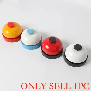 1PC Metal Construction Buzzer Bell – Hand-Press Game Answer Bell, Desk Toy for Quiz Games, Contests, Fun for Games, Pet Training, Training Aid, Restaurants, and Service Counter Use