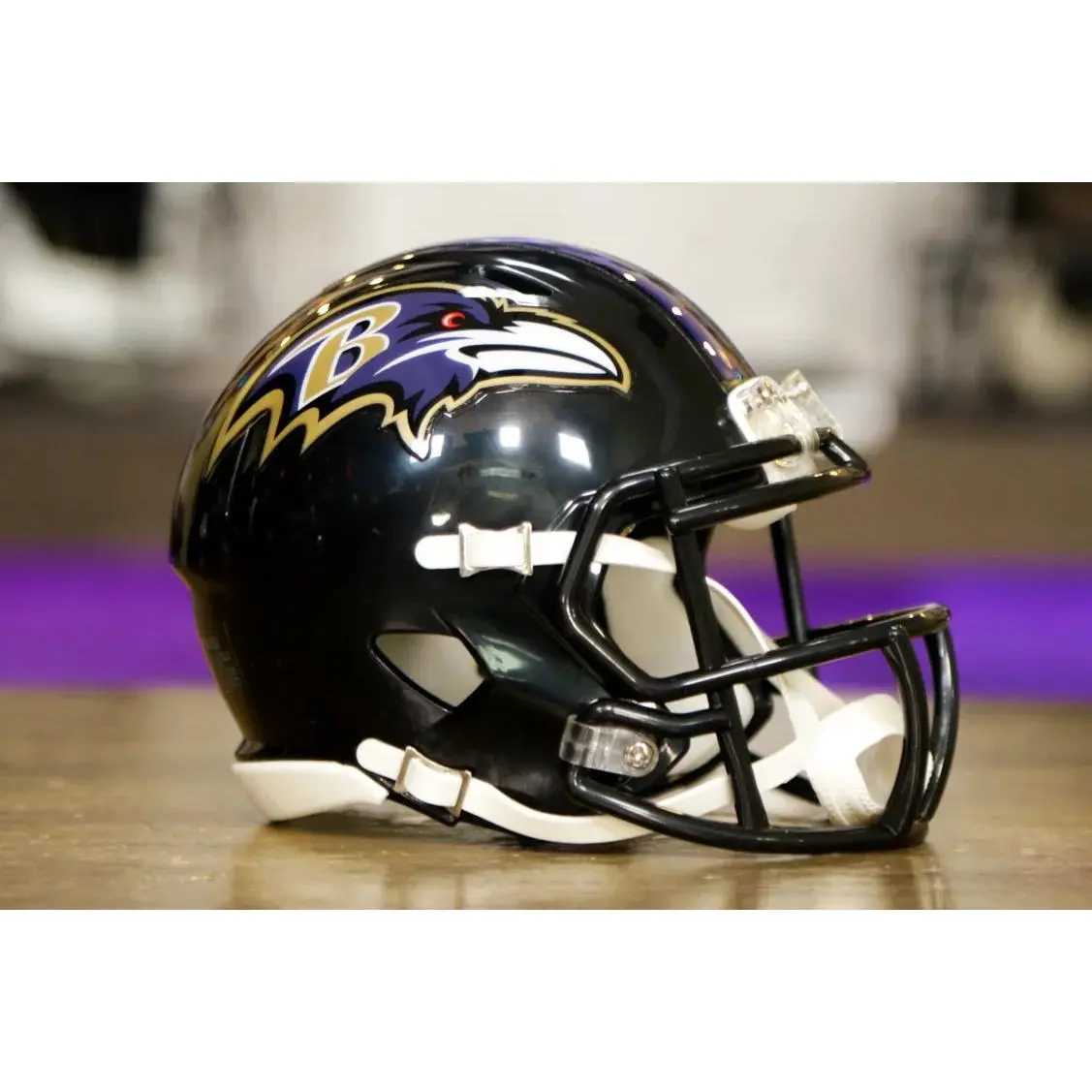 Baltimore Ravens Riddell Speed Mini Helmet Baltimore Ravens Riddell Speed Mini Helmet