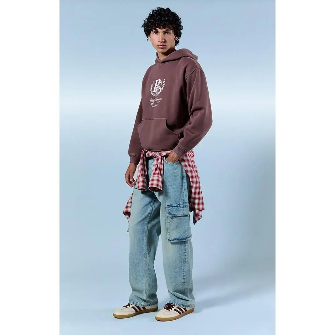 Pacsun Men's Dylan Baggy Jeans Cargo Light Blue