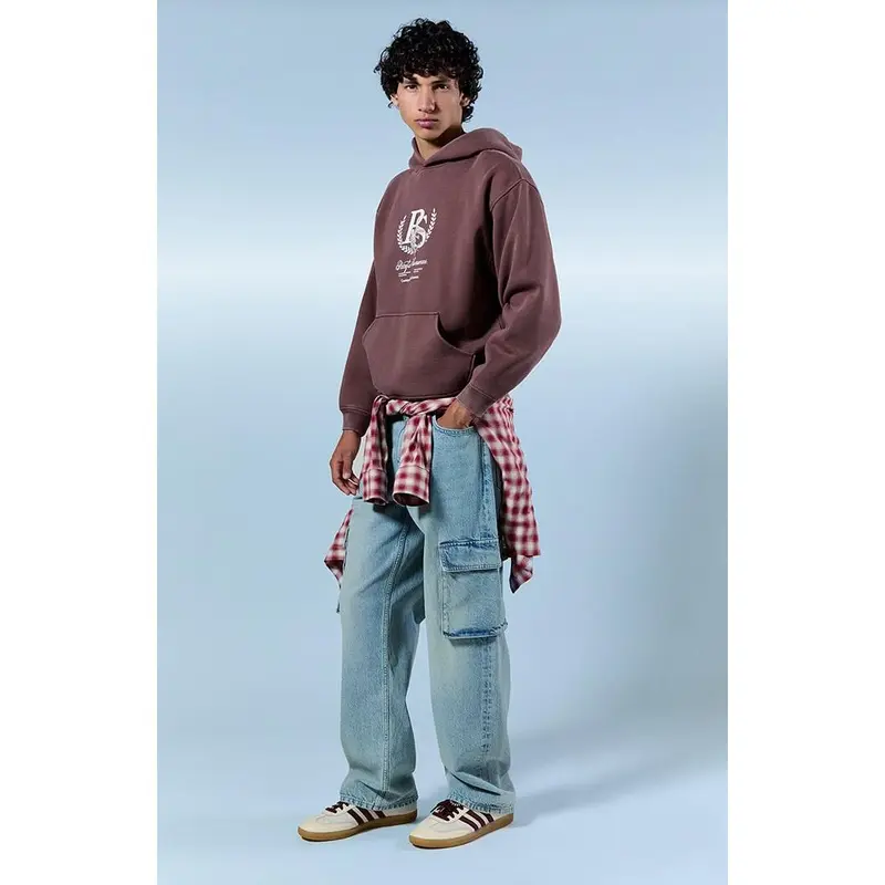 Pacsun Men's Dylan Baggy Jeans Cargo Light Blue
