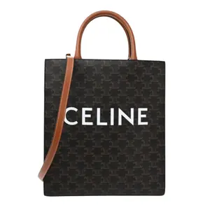 Pre-owned Celine Canvas Crossbody Bags Triomphe Medium Crossbody Bag