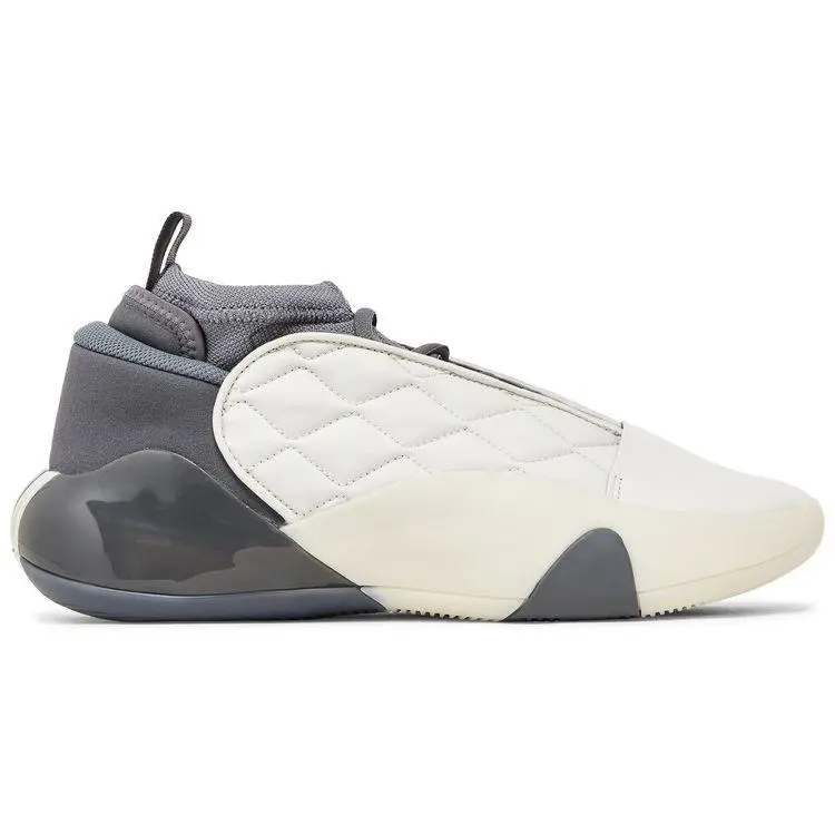 Adidas Harden Vol. 7 'Chalk White' Lace-Up Basketball Shoes - Lightweight Boost, Locked-In Fit, Summer Edition for Peak Performance (US M 10), No, Boost Cushioning, Lace-Up Sole