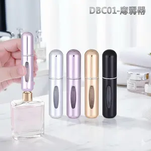 Mini Perfume Atomizer 5ml: Refillable Leak-Proof Travel Spray Bottle, TSA Approved for Airplane, Perfect Portable Fragrance Container for Women & Men, Ideal Gift for Friends, Lovers & Family.