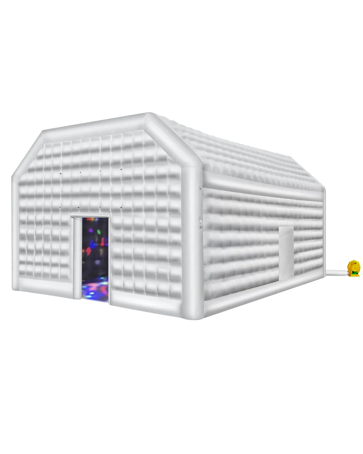 【SummerFinds】VEVOR Inflatable Nightclub, 26.2 x 19.7 x 13.1 Ft, Blow up Party Tent with 1100W Blower, Large Inflatable Night Club Tent for Adults, Easy Setup Inflatable House Air Cube for Wedding Birthday White
