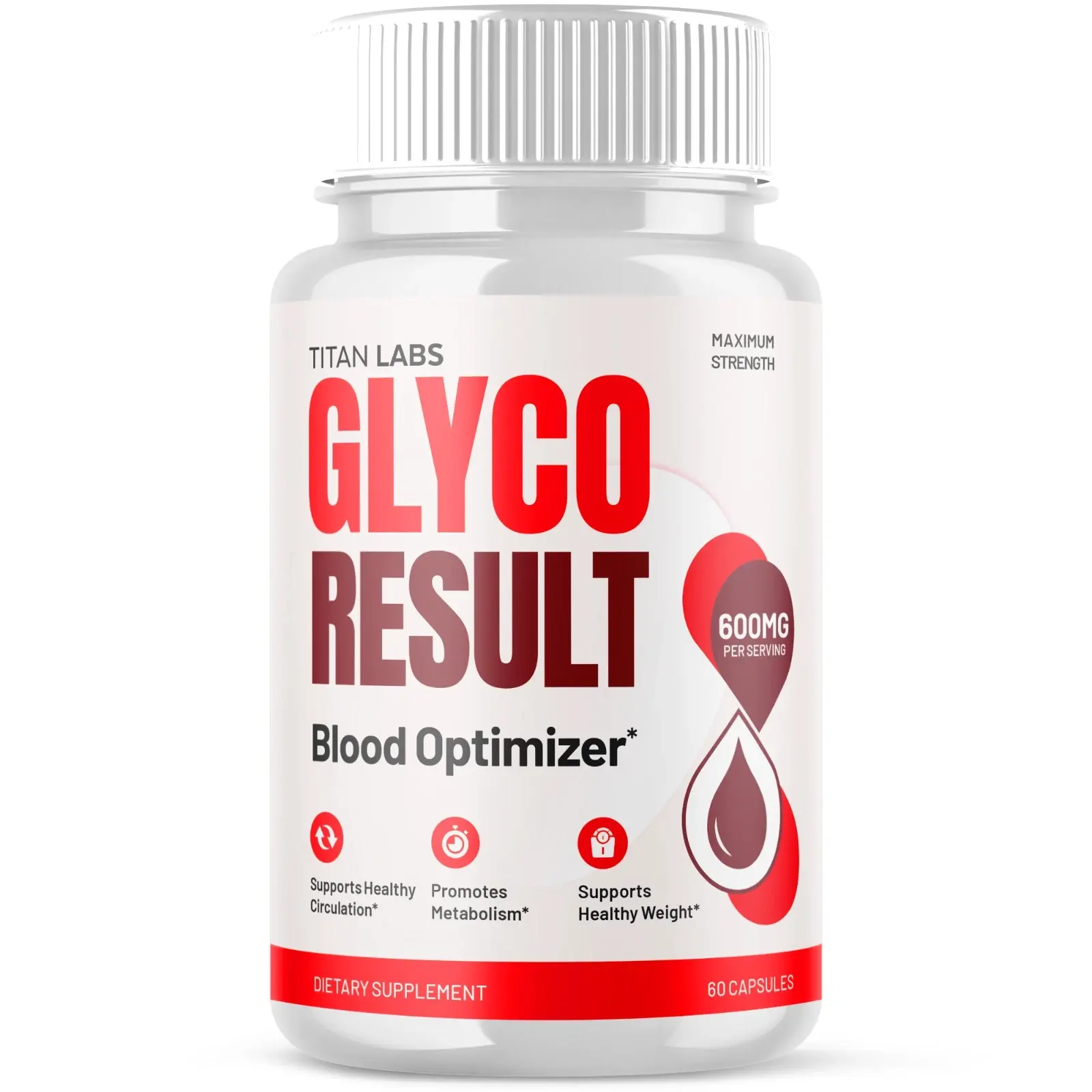 GlycoResult Advanced Blood Health Support Formula GlycoResult 60 Caps