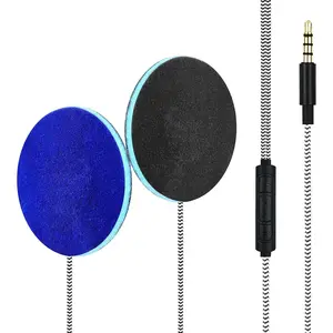 Sleep Ultra Thin Pillow Headphones Speakers with Mic, Control Button for Sleep Headphones. Headband Headphone Replacement 3.5mm