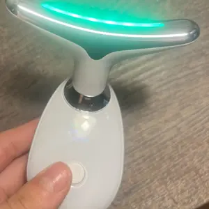 Product Review of Neck Massager, Facial and Neck Massage Tool, Suitable for Facial, Neck, and Leg Massage, for Women and Men, Facial Beauty Instrument from e**n