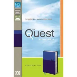 USED-Quest Study Bible-NIV-Personal Size by Zondervan (Unknown)