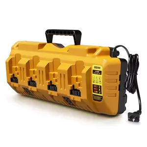 For DEWALT 12/20V DCB104 4-Port Battery Charger Fast charger Lithium XR DCB205-brand new high quality